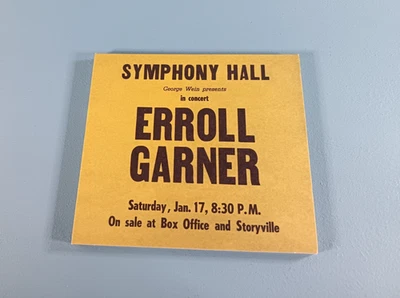 Erroll Garner - Symphony Hall - Musik CD Album - Bild 1 von 2