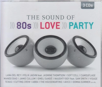 THE SOUND OF 80'S LOVE PARTY - 3CD-Sampler (Fat Box) - Bild 1 von 2
