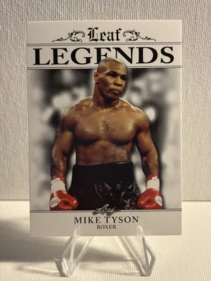 MIKE TYSON LEGENDS EDITION "SPECIAL RELEASE" #LA-07 BOXING CARD - Image 1 of 2