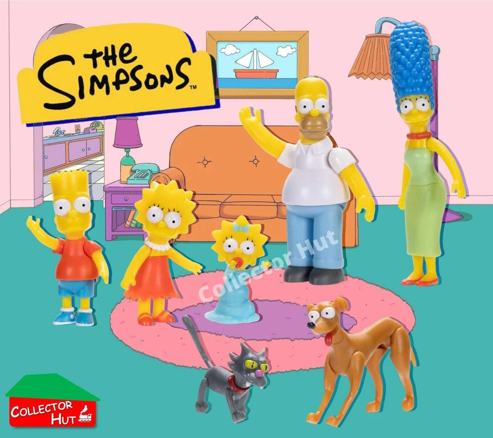 The Simpsons 2.5" Inch Figurine Playset Collection Jakks Pacific 2024 - Image 1 of 4
