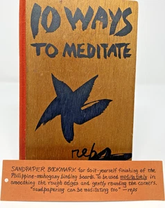 Ten Ways to Meditate von Paul Reps Erstausgabe 1969 Holzeinband guter Zustand - Bild 1 von 4