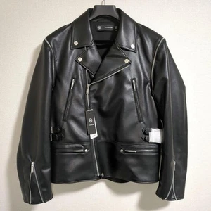 UNDERCOVER JUN TAKAHASHI GU faux leather jacket SIZE M New - Picture 1 of 8