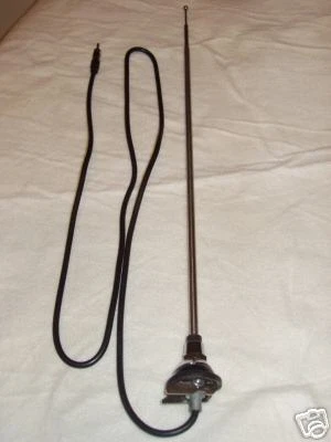 ANTENNA BUICK STAINLESS STEEL  REMOVEABLE MAST RETRACTABLE  - Image 1 of 2