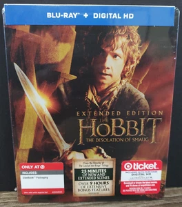 The Hobbit The Desolation of Smaug Extended Edition Blu-ray Steelbook 2016 - Picture 1 of 9