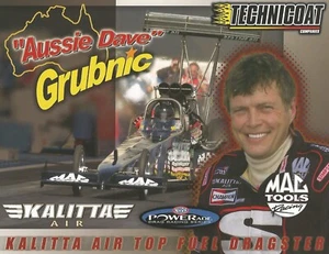 DAVE GRUBNIC - TOP FUEL - NHRA handout A - Picture 1 of 1