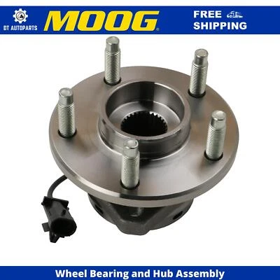 Conjunto de cojinete de rueda y buje delantero MOOG para Chevrolet Cobalt 2008-2010 2L L4 Foto 1 de 4