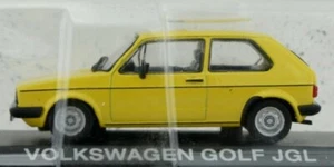 VW Volkswagen Golf JGL - yellow - Atlas 1:43 - Bild 1 von 6
