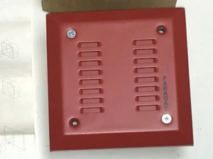 FARADAY INC. 2603B-0-14-70V FLUSH SPEAKER 70 v RED FIRE ALARMS PROTECTION SIGNAL - Bild 1 von 3