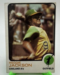 1973 Topps - #255 Reggie Jackson - Bild 1 von 2