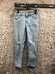 SO Jeans Girls Size 12 Blue Medium Mid Rise Adjustable Waist - Picture 1 of 12