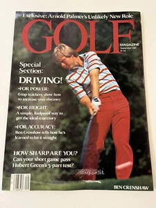 GOLF MAGAZINE SEPTEMBER 1981 14150 VOL. 23 No. 9 BEN CRENSHAW - Picture 1 of 16