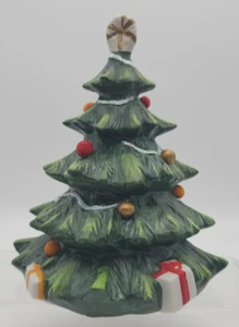 Seymour Mann Christmas Tree Music Box 1982 Fine Bisque Porcelain Sleigh Bells - Picture 1 of 5