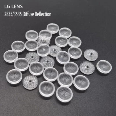 165degreen SMD LED Optical Lens 2835/3535 Diffuse Reflection Len For TV Backligh - Image 1 of 3