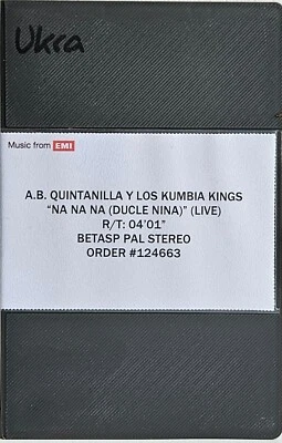 A.B. QUINTANILLA Y LOS KUMBIA KINGS - NA NA NA..(PROMO, Betacam SP, PAL, Stereo) - Bild 1 von 2