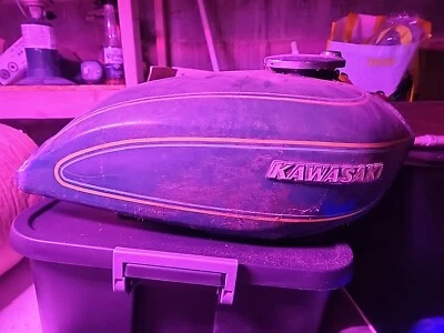 74-75-76-77 Kawasaki KZ400 KZ 400 TANQUE DE GASOLINA DEPÓSITO DE GASOLINA Foto 1 de 3