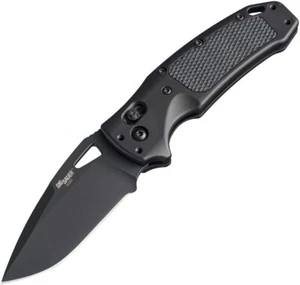 Sig K320 Folding Knife 3.5" CPM-S30V Steel Tanto Blade Black Aluminum/G10 Handle - Picture 1 of 3