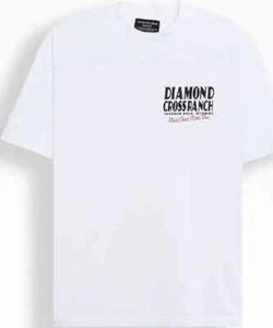 Diamond Cross Ranch Men's Ride Fast T-Shirt New - Picture 1 of 2