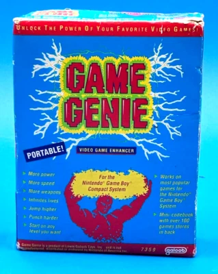 Galoob Codemasters Game Genie Nintendo Game Boy With Gameboy Eliminator MISB - Image 1 of 4