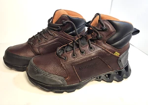 Reebok Zigkick Wander-/Arbeitsstiefel Herren Größe 8,5 M rustikal braun/orange/schwarz gebraucht, in einwandfreiem Zustand - Bild 1 von 8
