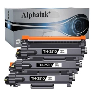 3 TONER COMPATIBILI PER BROTHER 2510 L2800DW L2827DW L2400DWE L2627DWE L2665DW - Foto 1 di 3