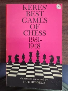 chess Keres games analyzed by Reinfeld 1931-1948 paperback - Picture 1 of 1