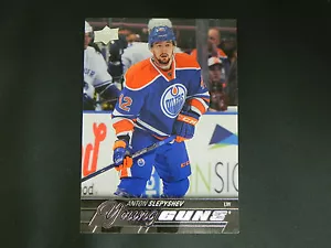 2015-16 15/16 Upper Deck Young Guns #237 Anton Slepyshev Edmonton Oilers - Picture 1 of 2