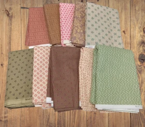 6 Fat Quarters - Marcus Fabrics Fat Quarter Bundle - Picture 1 of 2