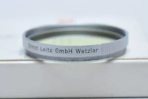 Leica Leitz E36 Green 0 36mm Filter, Chrome - Picture 1 of 2