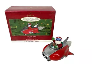 Trineo X-2000 ~ Aquí viene Santa ~ 2000 ~ Adorno de recuerdo con sello - Imagen 1 de 4