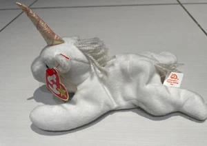Rare Retired TY Beanie Babies Mystic The Unicorn With Errors On Tags 1993/1994 - Bild 1 von 6