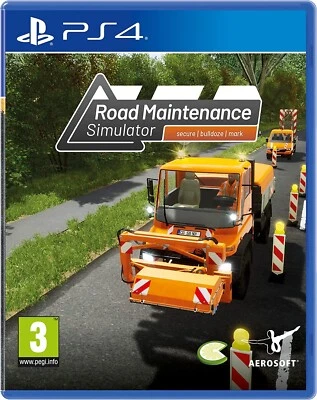 Road Maintenance Simulator PS4 ** NEW & SEALED SONY PLAYSTATION 4 VIDEO GAME **