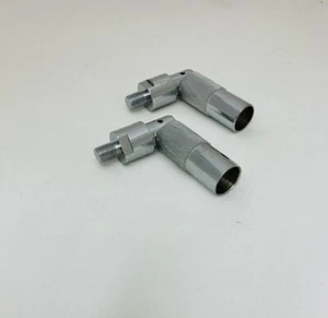 2 Two Foldover Antenna Easy Over Mount Adapter 3/8"x24 base thread CB Ham Radio - Zdjęcie 1 z 2