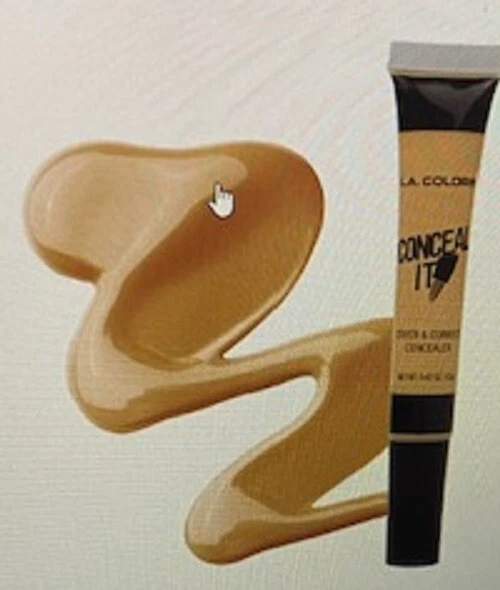 LOT OF 2 L.A. Colors Conceal It Cover & Correct Concealer BEIGE  CC573 - Image 1 of 1