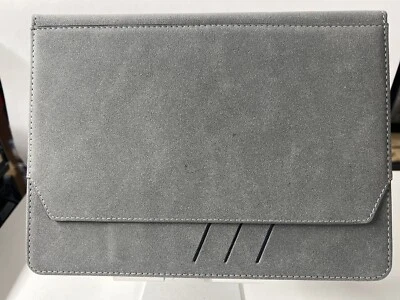 Grey Suede IPad 10.2 Carry Case 10' x 7" - Image 1 of 4