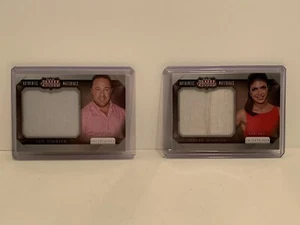 2015 Panini Americana Joe & Teresa Giudice Jumbo Material Cards JM-JG JM-TG - Picture 1 of 7