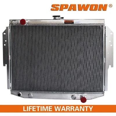 Radiador para Plymouth Caravelle Gran Fury Volare 1976-1989 SPAWON V8 5,2 5,9 AT Foto 1 de 4