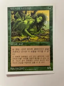 MTG KOREAN 5TH EDITION SHANODIN DRYADS NM MAGIC THE GATHERING COMMON CREATURE - Picture 1 of 6