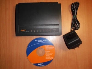 Sammler: Nostalgisches externes Acer Modem 56 Surf (AME-AE01) Faxmodem - Bild 1 von 24