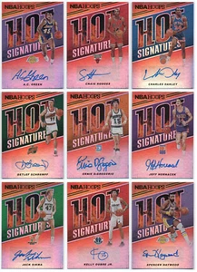 2018-19 Hoops Hot Signatures Auto Pick Any Complete Your Set - Picture 1 of 14