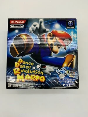 Dance Dance Revolution With Mario in Box with Dance Mat (Nintendo GameCube) - Image 1 of 4