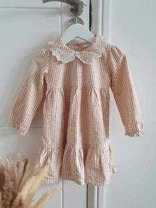 Next Baby Girl Gingham Dress 12-18m - Picture 1 of 5