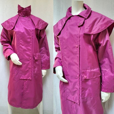 Cowboy Connection Colorado Pink Trail Duster Coat Riding Equestrian - Women's S - Image 1 of 4