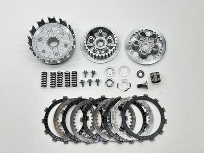 Conjunto de embrague Suzuki RM85 2002 kit de placas de buje de cesta pernos de resorte moto de tierra RM Foto 1 de 4