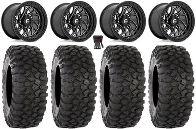 Fuel Runner 15" Wheels Bk 30" XC450 Tires Polaris RZR XP 1000 / PRO XP - Image 1 of 4
