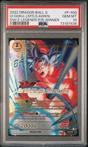 Ultra Instinct Son Goku Limitless Awakening GOLD STAMP Dragon Ball Super PSA 10 - Picture 1 of 2