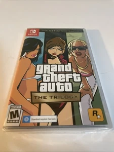 Grand Theft Auto The Trilogy - Definitive Edition - Nintendo Switch - Neu Sealed - Bild 1 von 6