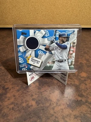 2019 Topps Holiday Relic Fernando Tatis Jr. Rookie San Diego Padres #WHR-FT - Image 1 of 3