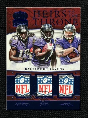 2015 Crown Royale Trios Laundry Tag NFL Shields 1/1 Perriman Allen Williams - Image 1 of 3