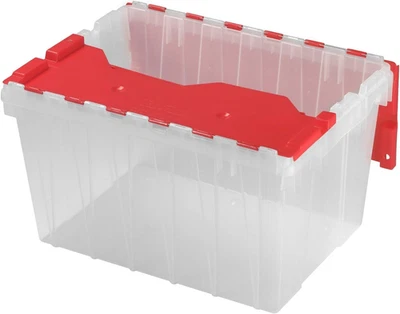 Akro-Mils Keepbox Storage Container, Nesting and Stackable Plastic 12 Gallon - Image 1 of 4