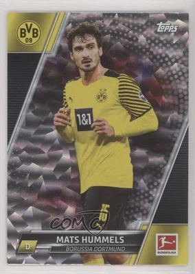 2021-22 Topps Bundesliga Speckle Foil Mats Hummels #60 - Image 1 of 2